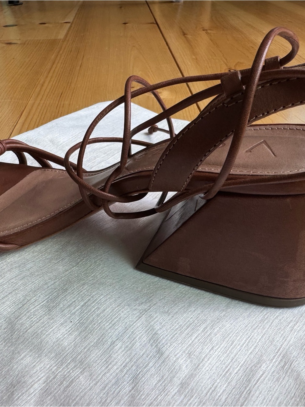 Free People Vicenza Love Letter Wrap Heels - Picture 5 of 7